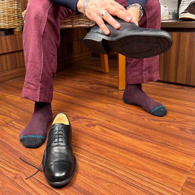 Sapato Social Easy Oxford Jerez Preto