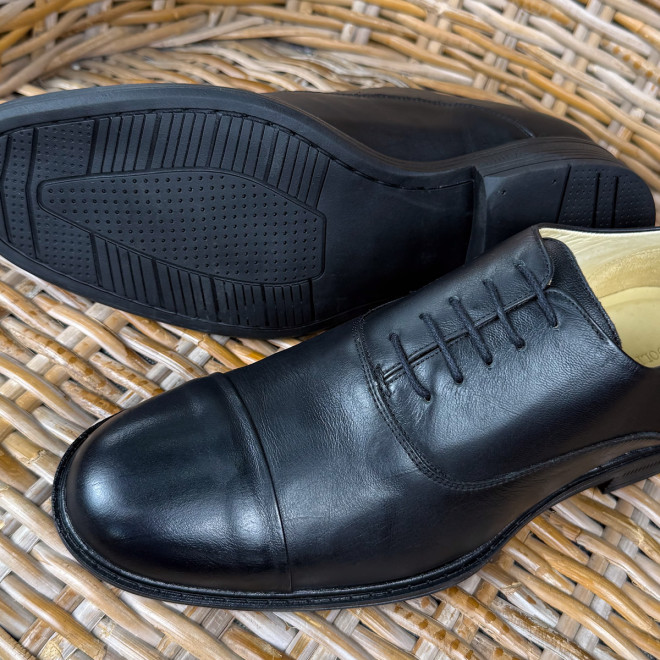 Sapato Social Easy Oxford Jerez Preto