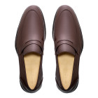 Sapato Social Loafer Castro Café - Sola Borracha