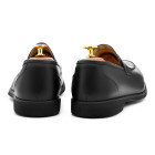 Sapato Social Loafer Castro Preto - Sola Borracha