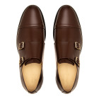 Sapato Social Monk Strap Cartagena Café - Sola Borracha
