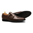Sapato Social Monk Strap Cartagena Café - Sola Borracha