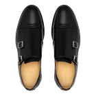 Sapato Social Monk Strap Cartagena Preto - Sola Borracha