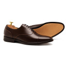 Sapato Social Wholecut Oxford Basco Café