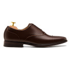 Sapato Social Wholecut Oxford Basco Café