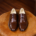 Sapato Social Wholecut Oxford Basco Café