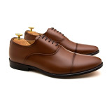 Sapato Social Oxford Córdoba Whisky