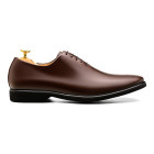 Sapato Social Wholecut Oxford Madrid Café - Sola Borracha