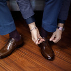 Sapato Social Masculino Oxford Teo Café