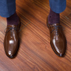 Sapato Social Masculino Oxford Teo Café