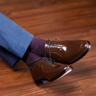 Sapato Social Masculino Oxford Teo Café
