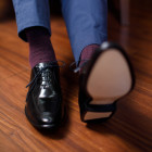 Sapato Social Masculino Oxford Teo Preto