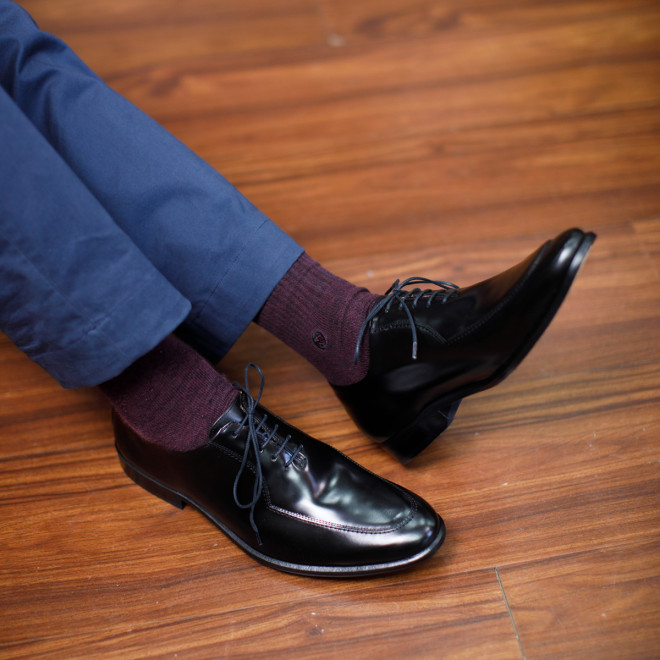 Sapato Social Masculino Oxford Teo Preto